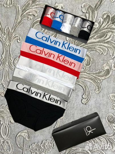 Calvin Klein трусы слипы женские lux