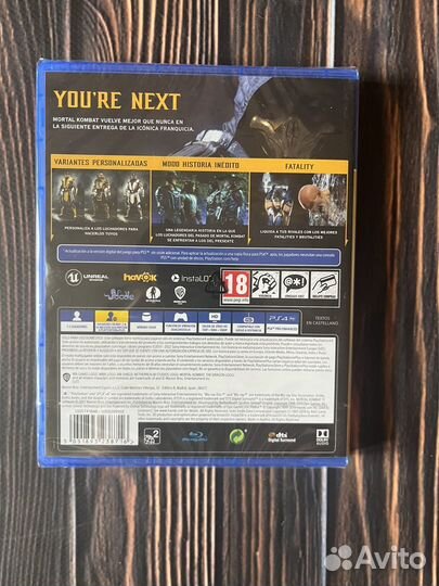 Mortal kombat 11 ps4 (диск новый)