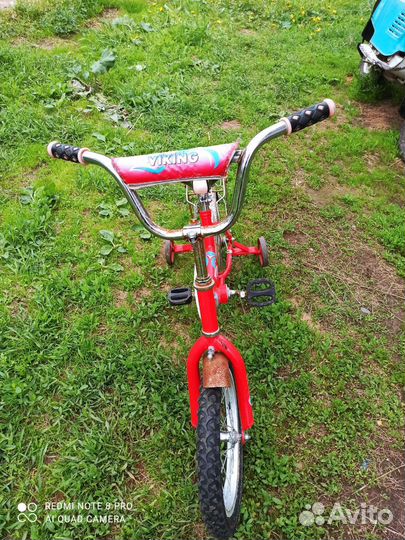 Детский четырехколесный,велосипед, крепкий