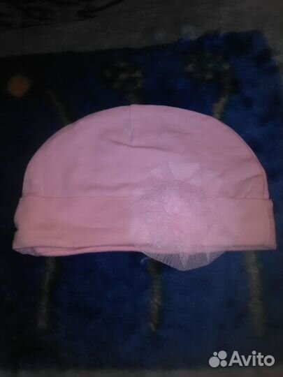 Шапка и панама для новорожденного