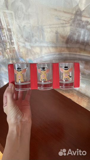 Набор стопок рюмок новый