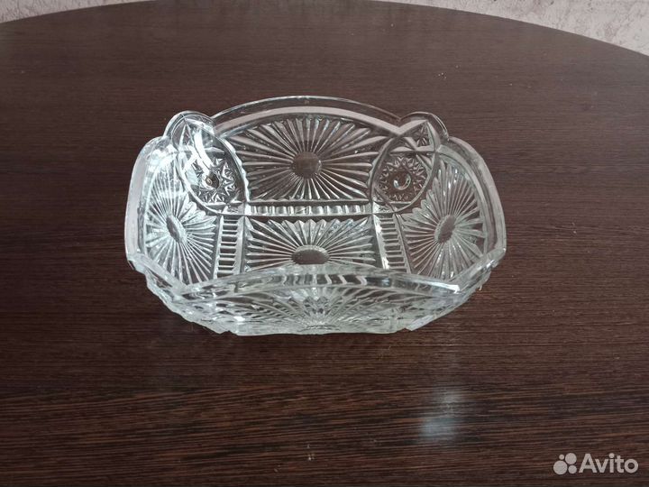 Хрусталь салатник креманка