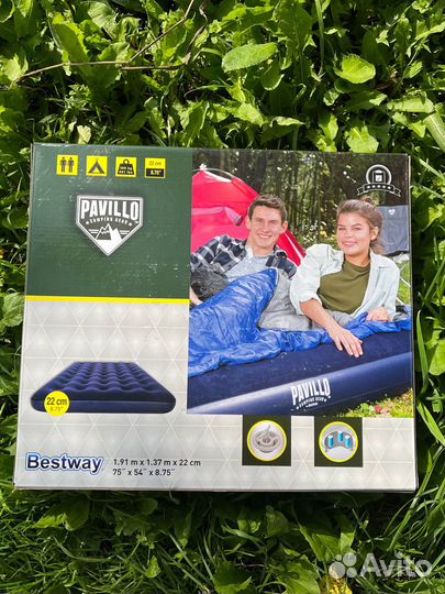 Надувной матрас, насос для надувного матраса