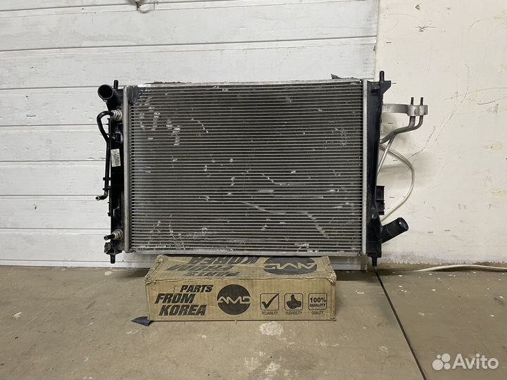 Кассета Радиаторов Хёндай Солярис 2 Киа Кия Рио 4