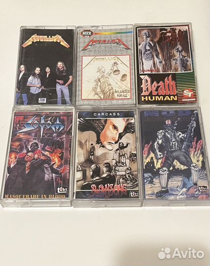 Аудиокассеты с записью Metal