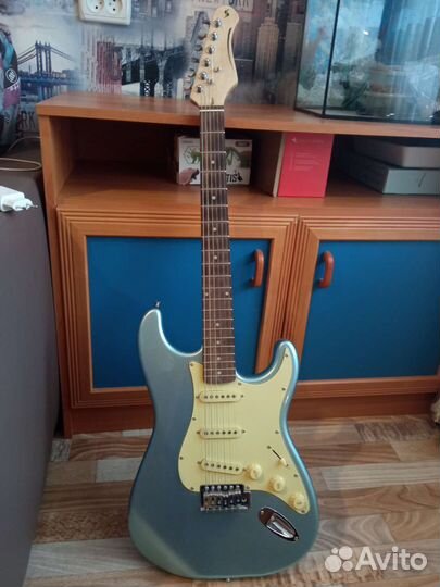 Электрогитара stagg SES-30 BK