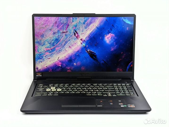 Игровой Asus TUF A17 Ryzen 7 4800H GTX 1660Ti