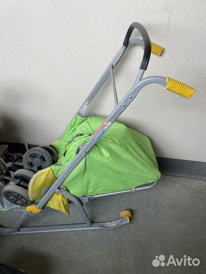 Коляска санки