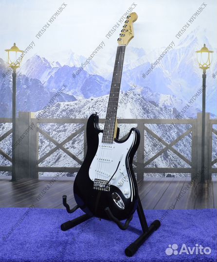 Электрогитара (новая), полный комплект