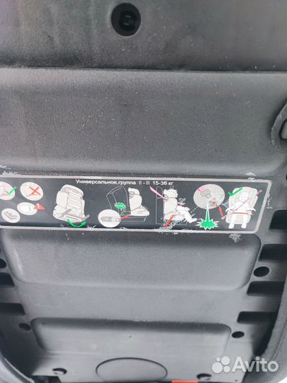 Детское автокресло 15 до 36 кг isofix