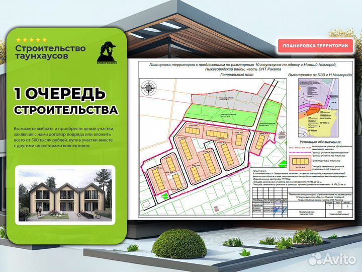 Привлекаем инвесторов. Строительство коттеджей