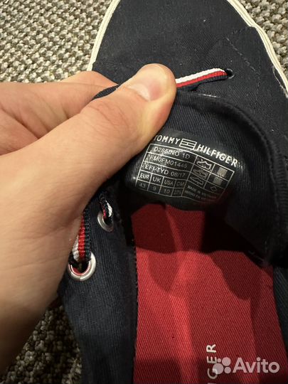 Tommy hilfiger кеды мужские