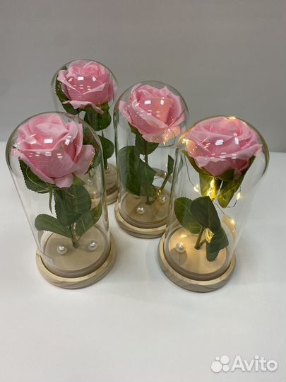 Роза в колбе