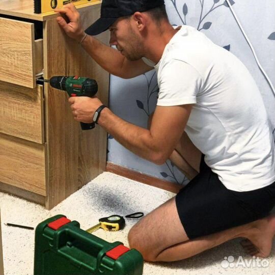 Мастер на час Сборка мебели Сантехник Электрик