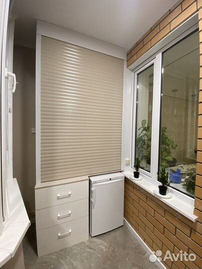 Шкаф с рольставнями на балкон любые размеры