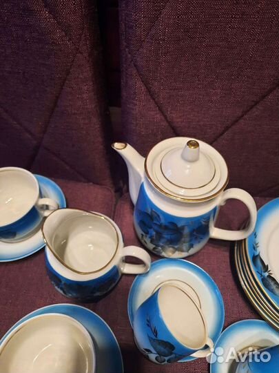 Чайно-кофейный сервиз фарфор