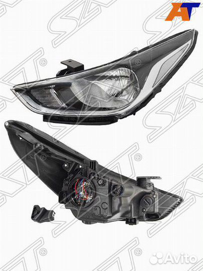 Фара левая hyundai solaris 2017-2020