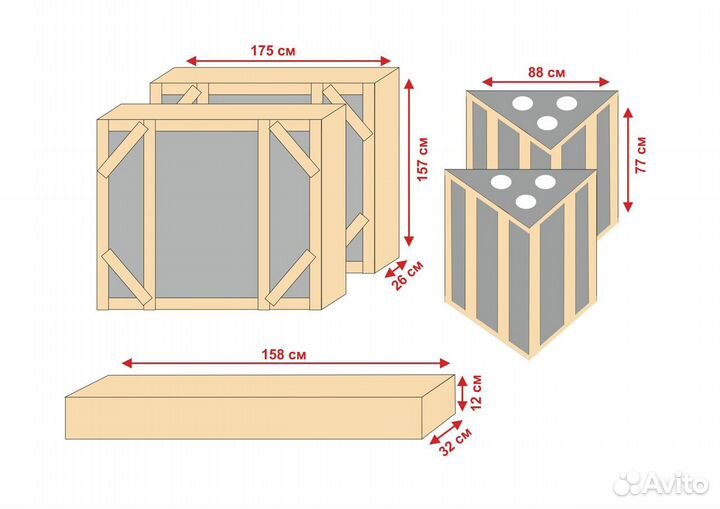 Теннисный стол City Power Outdoor