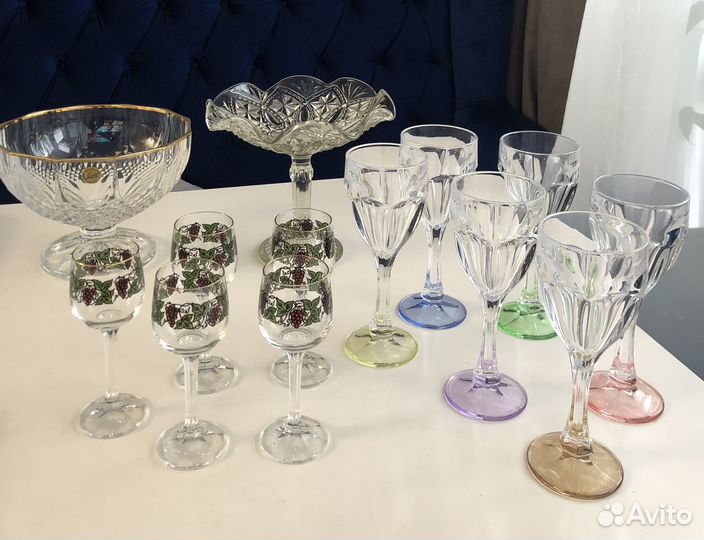 Цветное стекло хрусталь