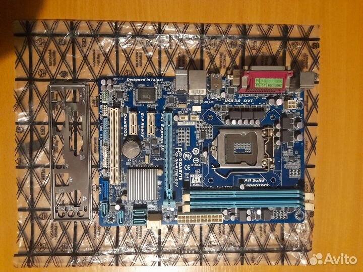 Материнская плата LGA1155 Gigabyte GA-B75M-D3V