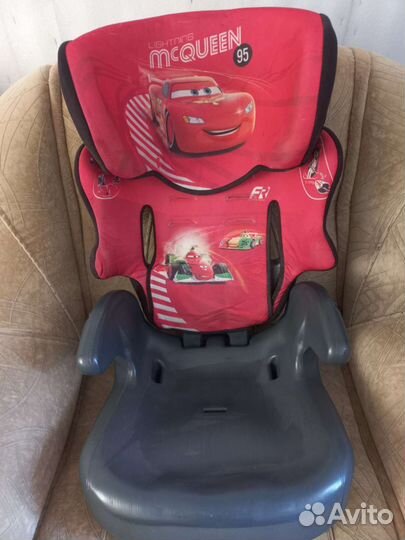 Автокресло lightning mcqueen
