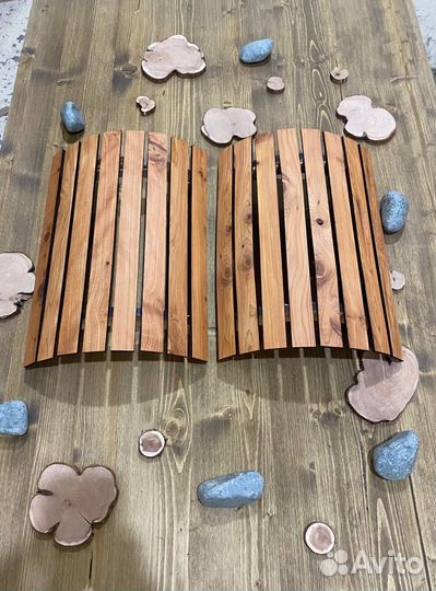 Абажуры для бани из сибирского можжевельника