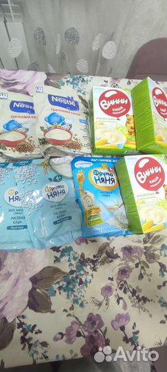 Детские каши молочные