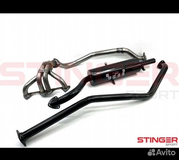 Глушитель stinger на ваз