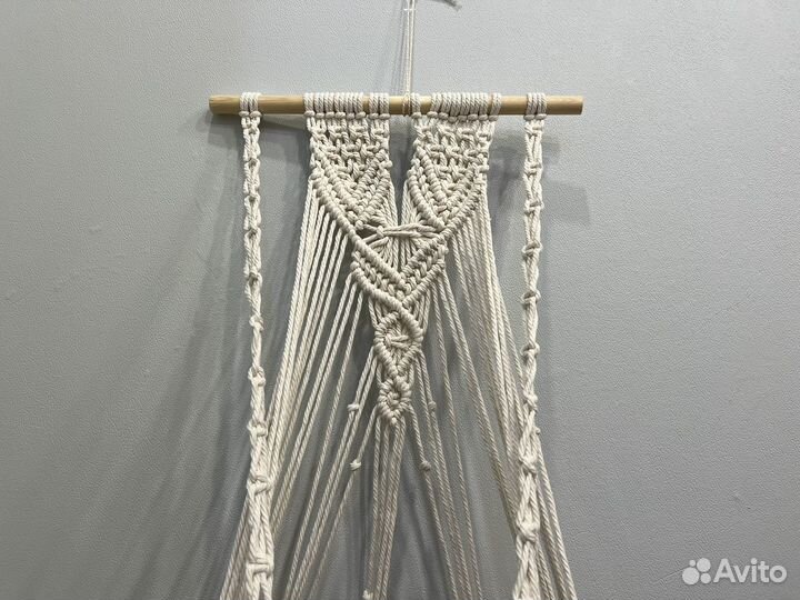 Лежанка для кота гамак макраме