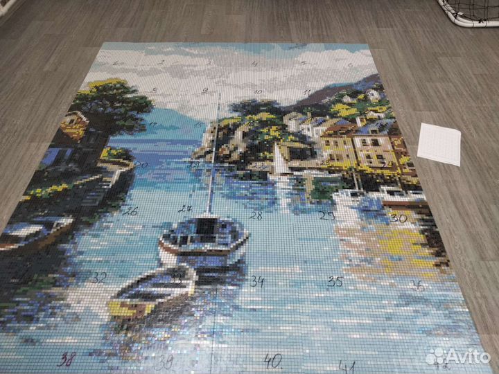 Изготовление Панно из стеклянной Мозаики