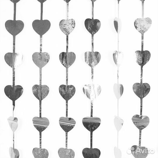 Занавес дождик фигурный