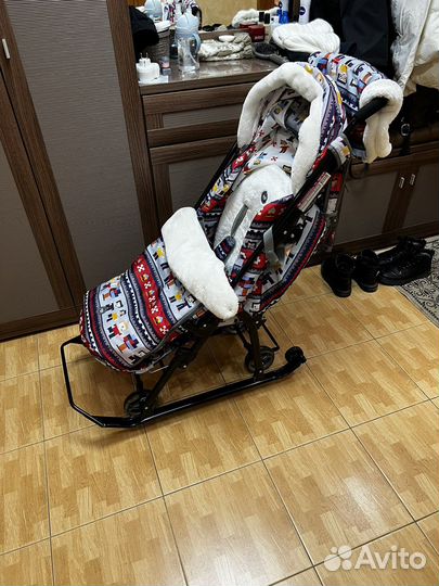 Коляска санки