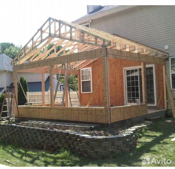 Пристройка к дому под ключ