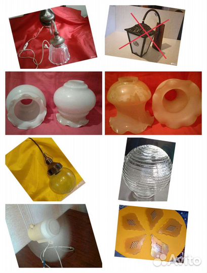 Ссср-Бра.Плафоны.Фонарь.Вентилятор.Висюльки/Люстра