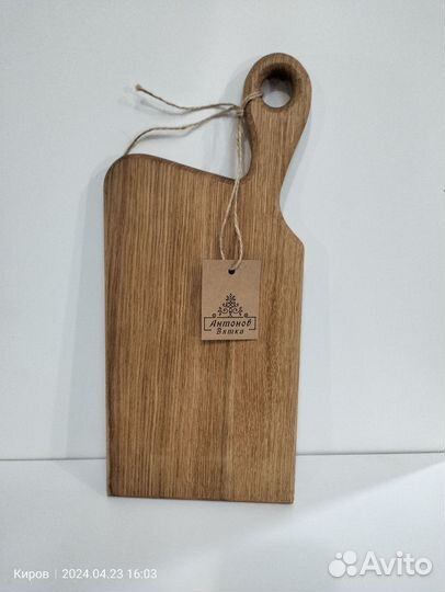 Доска разделочная из массива дуба