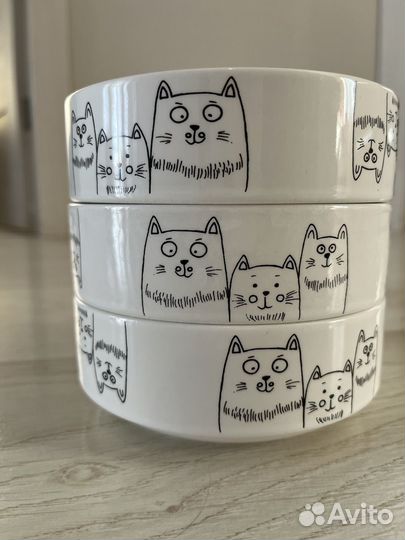 Миски для животных и коврик