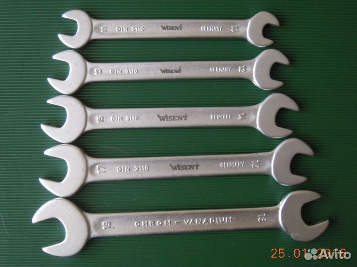 Набор рожковых ключей