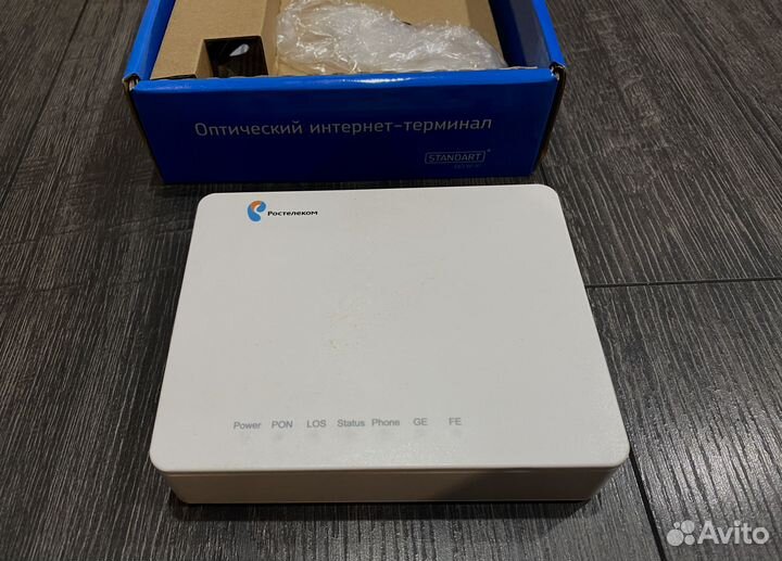 Оптический терминал/роутер/маршрутизатор