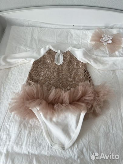 Платье боди для девочки