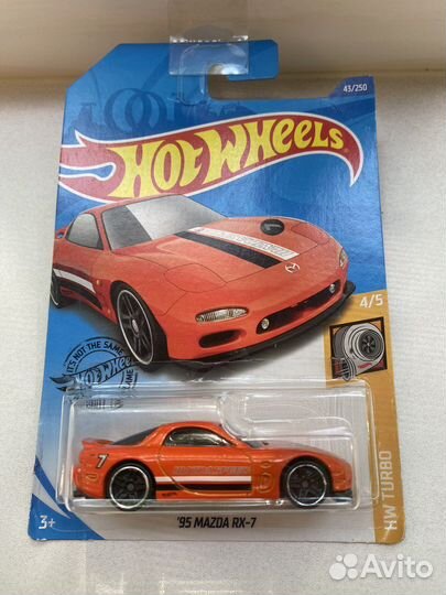 Hot wheels mazda rx 7