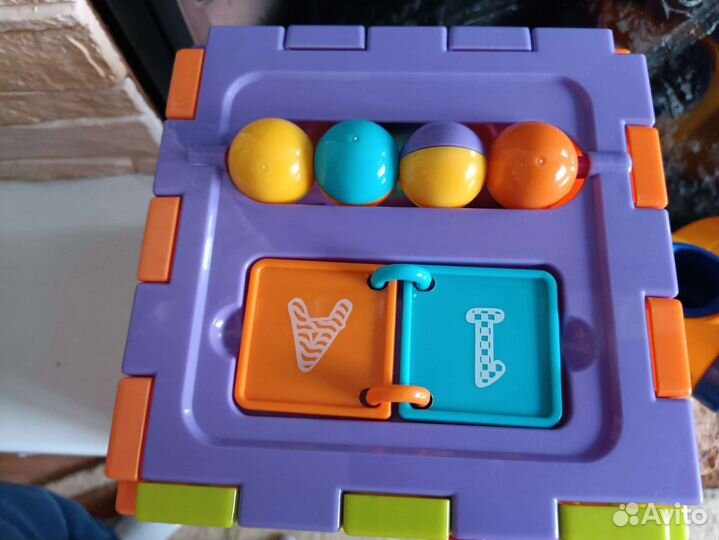 Игрушки пакетом(Бизиборд, поп ит, вертолёт)