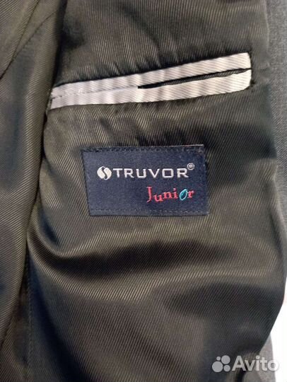 Пиджак школьный для мальчика 152