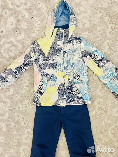 Сноубордический roxy на девочку костюм + шлем