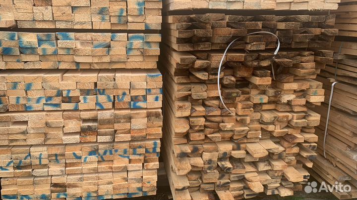 Доска обрезная 25x150x6000