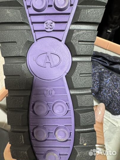 Зимние дутики детские 35