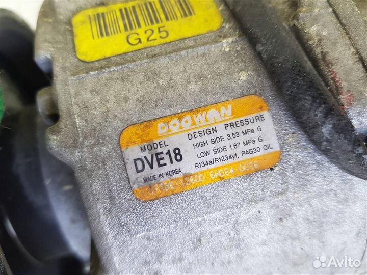 1F3BE12600 Компрессор кондиционера Hyundai Santa