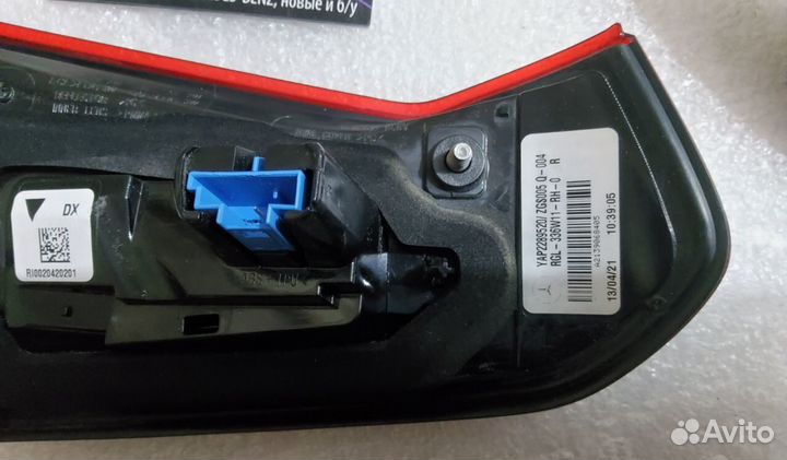 Фонарь задний правый Mercedes W213 рестайлинг