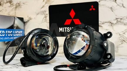 Лазерные противотуманки Mitsubishi BI-LED Premium