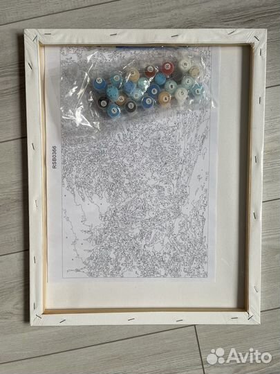 Картина по номерам новая 