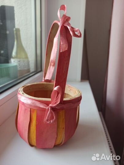 Корзина плетеная